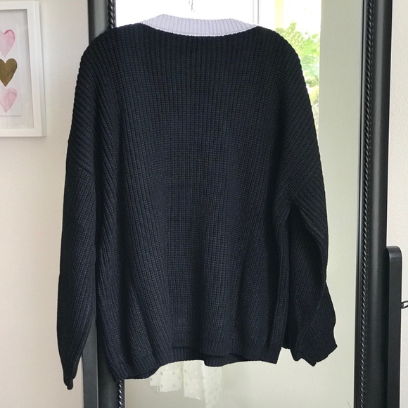 Last 1 | Hyped Unicorn Chevron Knit Sweater - Picture 7 of 9